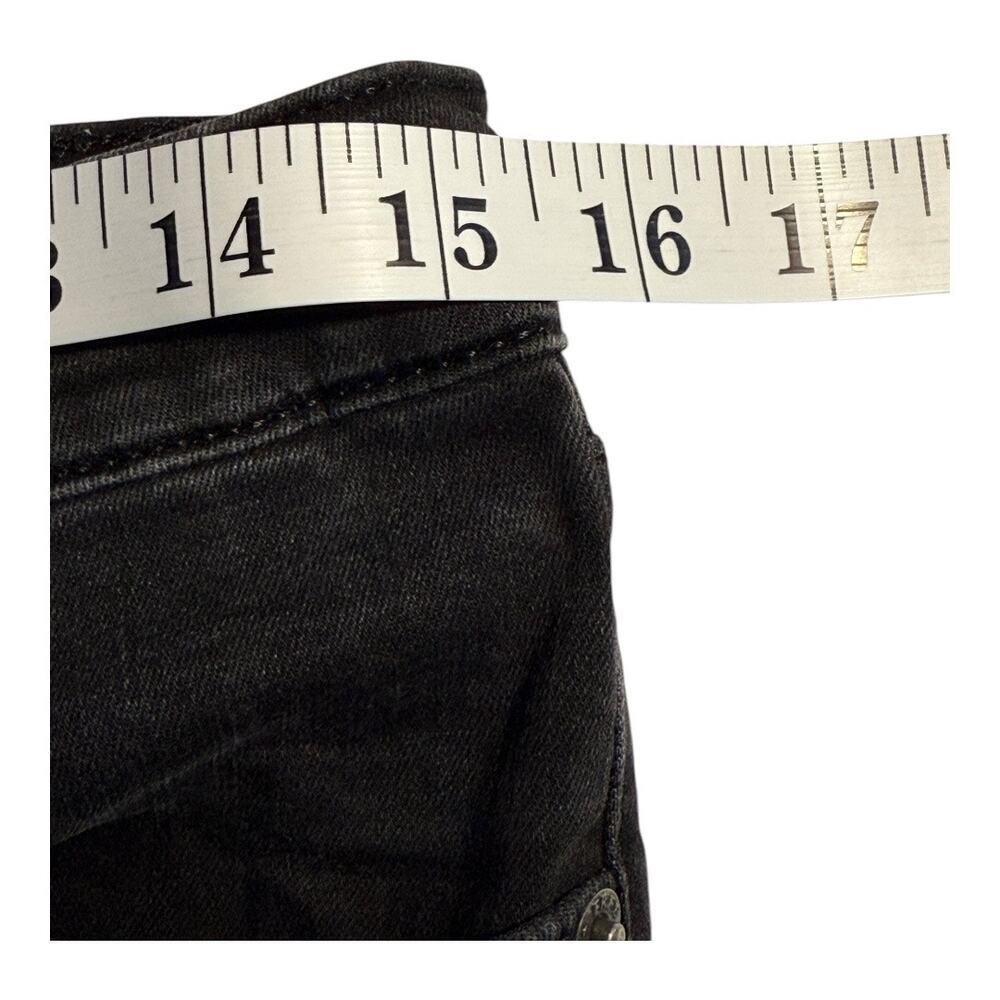 Free People Women's Distressed Skinny Jeans Black Size 8 (29) - Picture 4 of 6